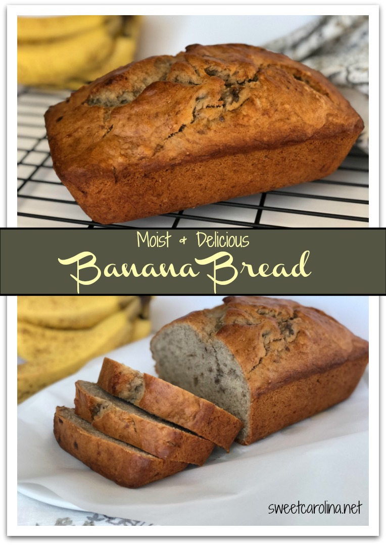 Sweet Carolina Banana Bread