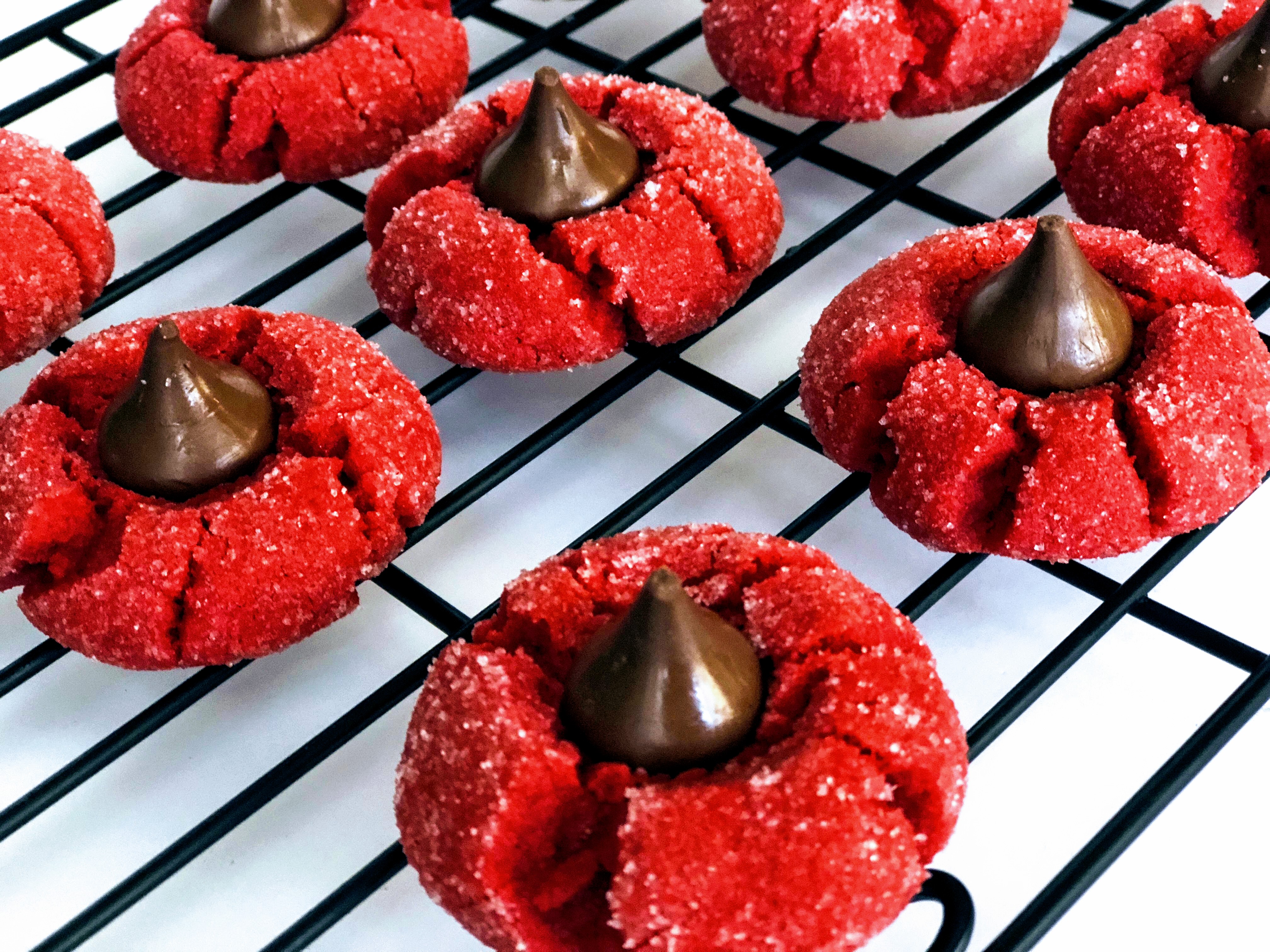 Sweet Carolina Red Velvet Peanut Butter Blossoms Sweet Carolina