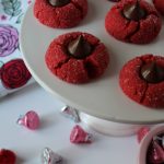 Sweet Carolina Red Velvet Peanut Butter Blossoms