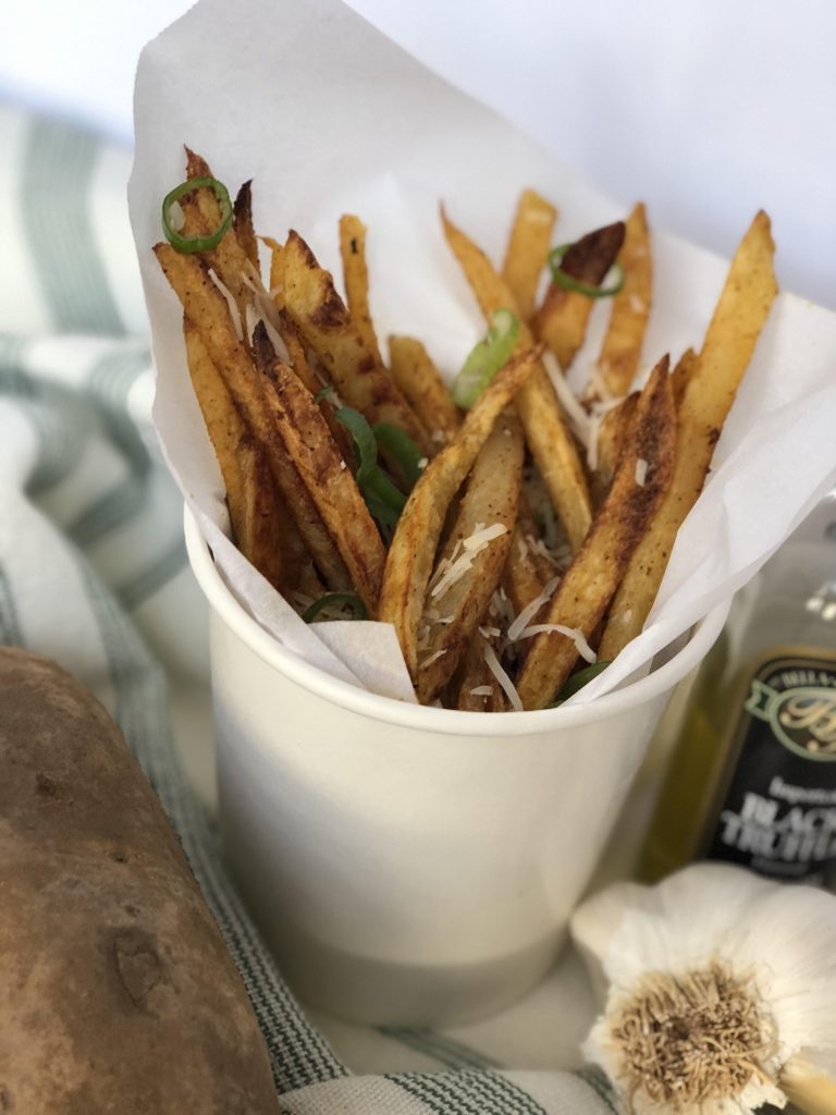 Baked Garlic Parmesan Truffle Fries Sweet Carolina