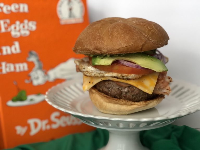 Green Eggs & Ham Burger Sweet Carolina